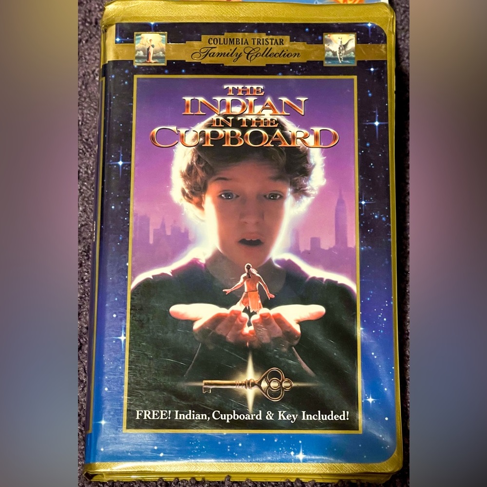 Original 90’s childhood classic movie: Indian in the Cupboard on VHS